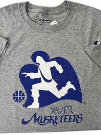 Xavier Musketeers Gray Graphic Tee